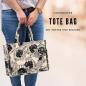 Preview: Fadenkäfer Papierschnittmuster Tote Bag
